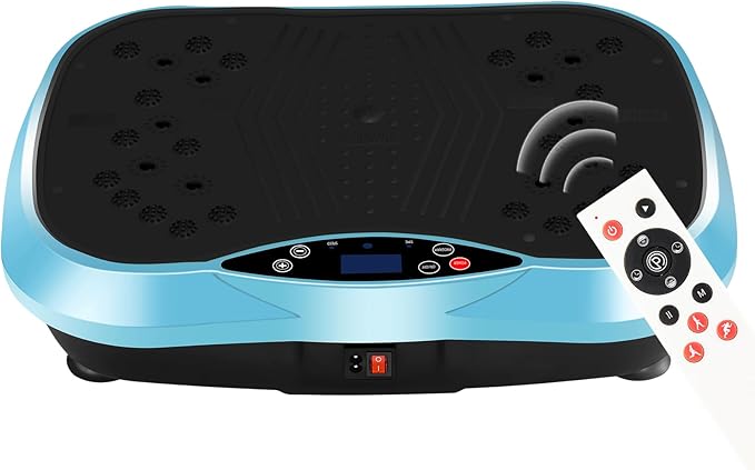 Vibration Plate Exercise Machine - Full Body Workout & Muscle Toning Platform